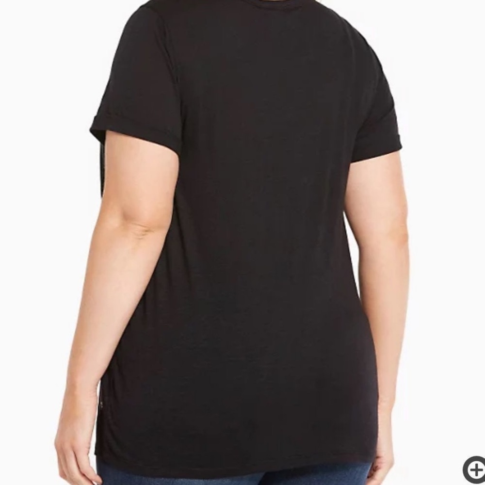 Torrid Embroidered Skull Tee - Picture 2 of 2